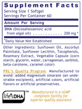 DHA, Premier 60 (caps) by Premier Research Labs
