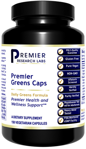 Premier Greens Caps (150 caps) by Premier Research Labs