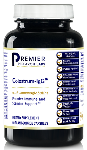 Colostrum-IgG™ (60 caps) by Premier Research Labs